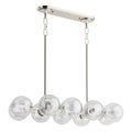 Product Image of Bellera 38" Linear Chandelier (Polished Nickel), K-31766-CH10-SNL
