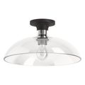 Product Image of Tone 15" Flush-Mount (Matte Black), K-31772-FM01-BLL