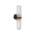 Product Image of Occasion Two-Light Sconce (Black w/ Brass Trim), K-31777-SC02-BML
