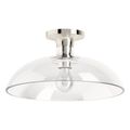 Product Image of Tone 15" Flush-Mount (Polished Nickel), K-31772-FM01-SNL