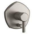 Product Image of Occasion Rite-Temp Valve Trim w/ Push-Button Diverter And Lever Handle (Vibrant Brushed Nickel), K-T27044-4-BN