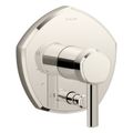 Product Image of Occasion Rite-Temp Valve Trim w/ Push-Button Diverter And Lever Handle (Vibrant Polished Nickel), K-T27044-4-SN