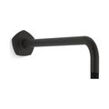 Product Image of Wall-Mount Rainhead Arm And Flange (Matte Black), K-27126-BL