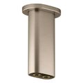 Product Image of Statement 5" Ceiling-Mount Two-Function Rainhead Arm And Flange (Vibrant Brushed Bronze), K-26325-BV