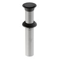 Product Image of Clicker Drain Without Overflow (Matte Black), K-33151-BL