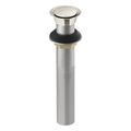 Product Image of Clicker Drain Without Overflow (Vibrant Polished Nickel), K-33151-SN
