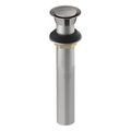 Product Image of Clicker Drain Without Overflow (Vibrant Titanium), K-33151-TT