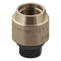 Product Image of Persona Vacuum Breaker, 1/2" X 1/2" (Vibrant Brushed Bronze), K-9660-BV