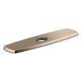 Product Image of Graze Three-Hole Kitchen Faucet Escutcheon (Vibrant Brushed Bronze), K-22071-BV
