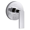 Product Image of Composed Mastershower Volume Control Valve Trim w/ Lever Handle (Vibrant Polished Nickel), K-T73135-4-SN