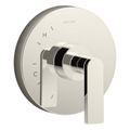 Product Image of Composed Rite-Temp Valve Trim w/ Lever Handle (Vibrant Polished Nickel), K-TS73115-4-SN