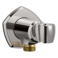 Product Image of Occasion Wall-Mount Handshower Holder w/ Supply Elbow And Check Valve (Vibrant Titanium), K-27117-TT
