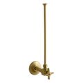 Product Image of 3/8" Npt Angle Supply w/ Stop And Annealed Vertical Tube (Vibrant Brushed Moderne Brass), K-7637-2MB