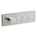 Product Image of Anthem Three-Outlet Recessed Mechanical Thermostatic Valve Control (Vibrant Titanium), K-26347-9-TT