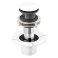 Product Image of Snapflo Toe-Tap Bath Drain (White), K-25863-0