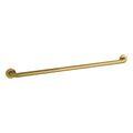 Product Image of Contemporary 36" Grab Bar (Vibrant Brushed Moderne Brass), K-14564-2MB