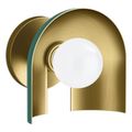 Product Image of Jabot One-Light Sconce (Jade w/Brushed Moderne Brass Accents), K-31782-SC01-6GL