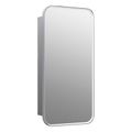 Product Image of Verdera 15" X 30" Rectangular Framed Medicine Cabinet (Polished Chrome), K-35569-CPL