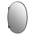 Product Image of Verdera 24" X 34" Oval Framed Medicine Cabinet (Matte Black), K-35571-BLL