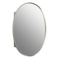 Product Image of Verdera 24" X 34" Oval Framed Medicine Cabinet (Brushed Nickel), K-35571-BNL