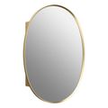 Product Image of Verdera 24" X 34" Oval Framed Medicine Cabinet (Moderne Brushed Gold), K-35571-BGL