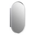 Product Image of Verdera 15" X 30" Capsule Framed Medicine Cabinet (Polished Chrome), K-35573-CPL