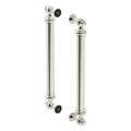 Product Image of Artifacts 16-7/16" Back-To-Back Shower Door Handles (Vibrant Polished Nickel), K-701728-SN