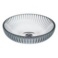 Product Image of Salute 15" Round Vessel Bathroom Sink, No Overflow (Ice), K-28824-B11