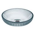 Product Image of Salute 15" Round Vessel Bathroom Sink, No Overflow (Translucent Dusk), K-28824-TG1