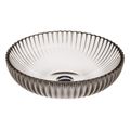Product Image of Salute 15" Round Vessel Bathroom Sink, No Overflow (Translucent Doe), K-28824-TG3
