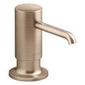 Product Image of Purist Soap/Lotion Dispenser (Vibrant Brushed Bronze), K-35761-BV