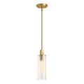 Product Image of Crue 4" Pendant (Brushed Moderne Brass), K-35876-PE01-2GL