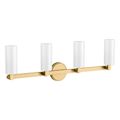Product Image of Crue Four-Light Sconce (Brushed Moderne Brass), K-35875-SC04-2GL