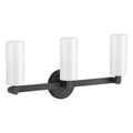 Product Image of Crue Three-Light Sconce (Matte Black), K-35874-SC03-BLL