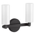 Product Image of Crue Two-Light Sconce (Matte Black), K-35873-SC02-BLL