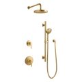 Product Image of Awaken Showering Kit, 2.5 Gpm (Vibrant Brushed Moderne Brass), K-26914-Y-2MB