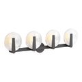 Product Image of Hint Four-Light Sconce (Matte Black), K-38399-SC04S-BLL