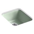 Product Image of Iron/Tones 17" Top-/Undermount Single-Bowl Bar Sink (Aspen Green), K-6584-42