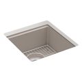 Product Image of Billings 18" Undermount Bar Sink (Matte Taupe), K-33711-CM3