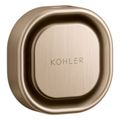 Product Image of Invigoration Series Square Steam Head (Vibrant Brushed Bronze), K-32310-BV