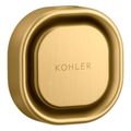 Product Image of Invigoration Series Square Steam Head (Vibrant Brushed Moderne Brass), K-32310-2MB