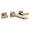 Product Image of Parallel Wall-Mount Bathroom Faucet Trim, 1.2 Gpm (Vibrant Brushed Bronze), K-T27120-4-BV