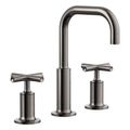 Product Image of Purist Widespread Bathroom Faucet w/ Cross Handles, 1.2 Gpm (Vibrant Titanium), K-14406-3-TT