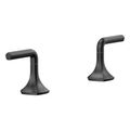 Product Image of Occasion Lever Bathroom Faucet Handles (Matte Black), K-27010-4-BL