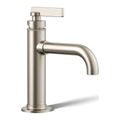 Product Image of Single-Handle Bathroom Sink Faucet, 0.5 GPM (Vibrant Brushed Nickel), K-35907-4N-BN