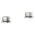 Product Image of Occasion Knob Bathroom Faucet Handles (Vibrant Polished Nickel), K-27010-9-SN