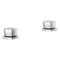 Product Image of Occasion Knob Bathroom Faucet Handles (Polished Chrome), K-27010-9-CP