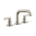 Product Image of Widespread Bathroom Sink Faucet, 0.5 GPM (Vibrant Brushed Nickel), K-35908-4N-BN