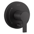 Product Image of Elate Rite-Temp Valve Trim w/ Diverter (Matte Black), K-T35325-4-BL