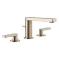 Product Image of Composed Widespread Bathroom Faucet w/ Lever Handles, 1.2 Gpm (Vibrant Brushed Bronze), K-73060-4-BV